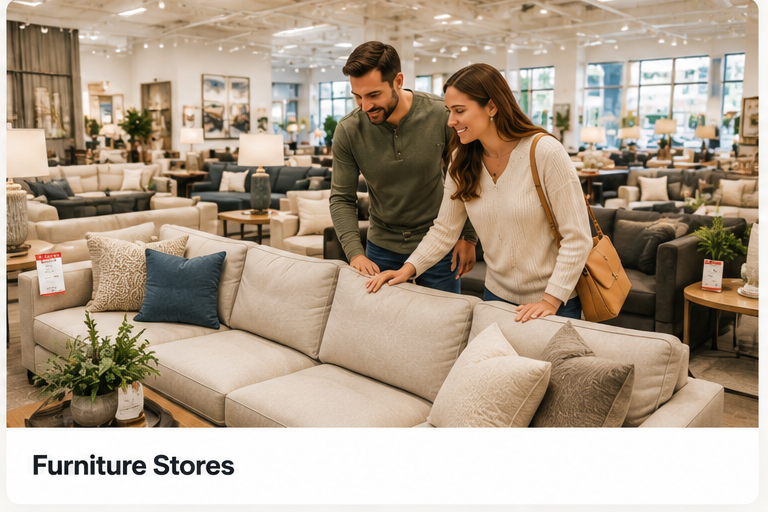 Furniture store promotion campaign